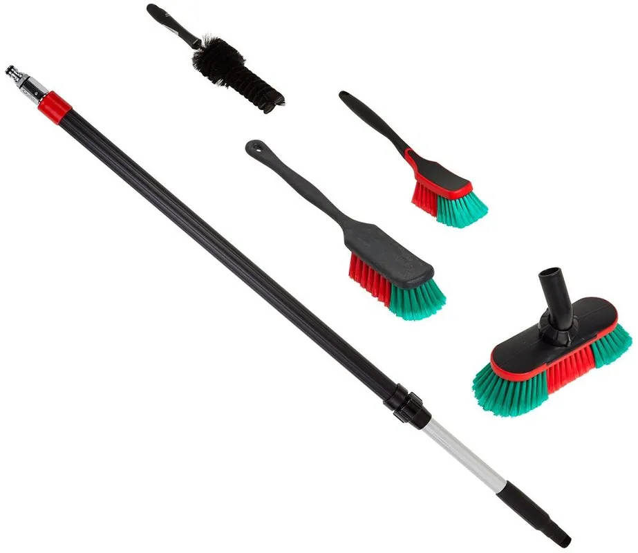 Vikan 990054 Ensemble de 5 brosses pour le lavage des voitures