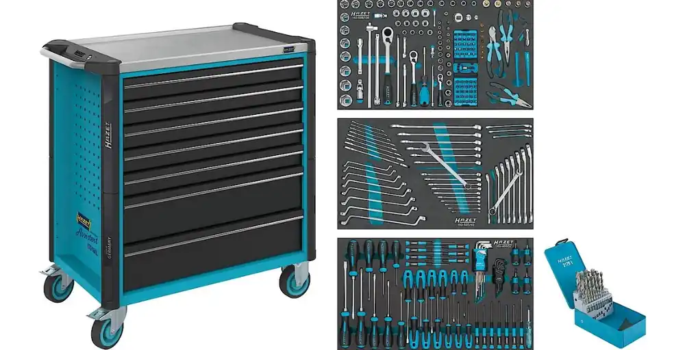 Hazet 179NXL-7/265 Chariot à outils rempli de 265 pièces