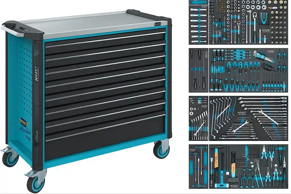 Hazet 179NXXL-8/378 Chariot à outils rempli 378 pièces