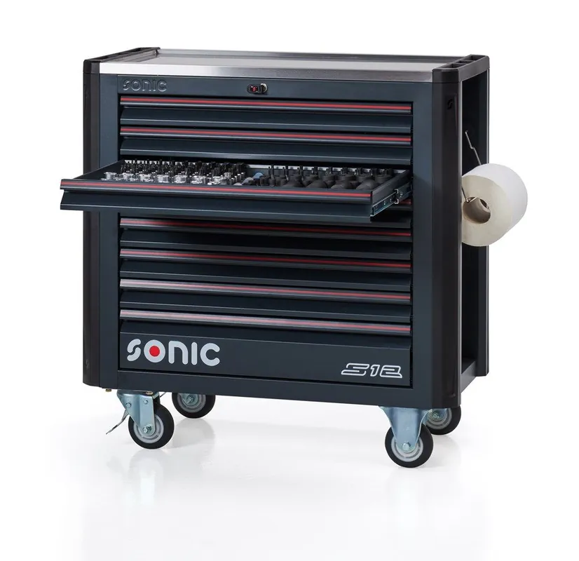 Sonic 749778 Chariot à outils NEXT S12 rempli de 497 pièces