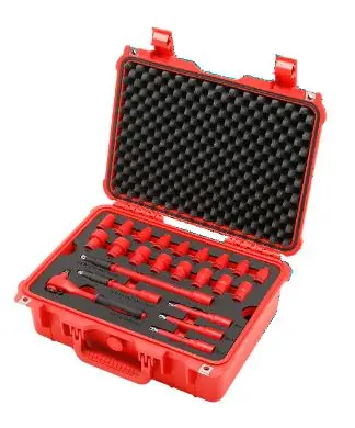 Sonic 605003 Mallette d‘outils remplie VDE 50 pièces