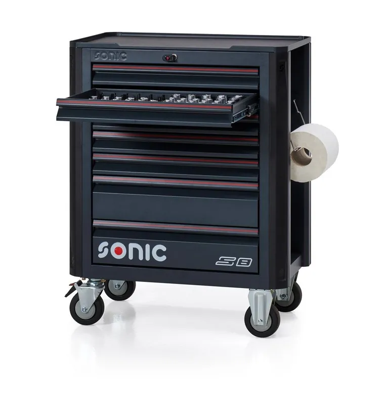 Sonic 719776 Chariot à outils rempli de 197 pièces