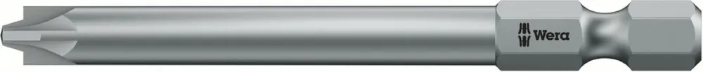 Wera 05059897001 855/4 Embouts PZ/S PlusMinus 1/4" PZ/S 2 L=70mm PZ/S 2 L=70mm