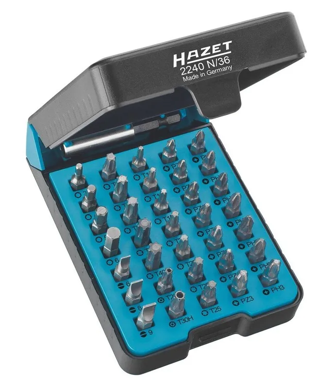 Hazet 2240N/36 Boîte d‘embouts 36 pièces 1/4"