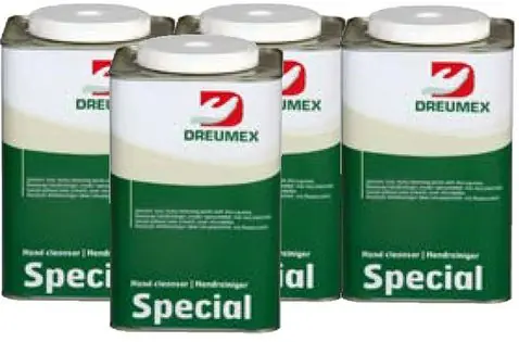 Dreumex SPECIAL4packblik 4-PACK - Nettoyant pour les mains Bidon spécial 4 x 4,2 litres