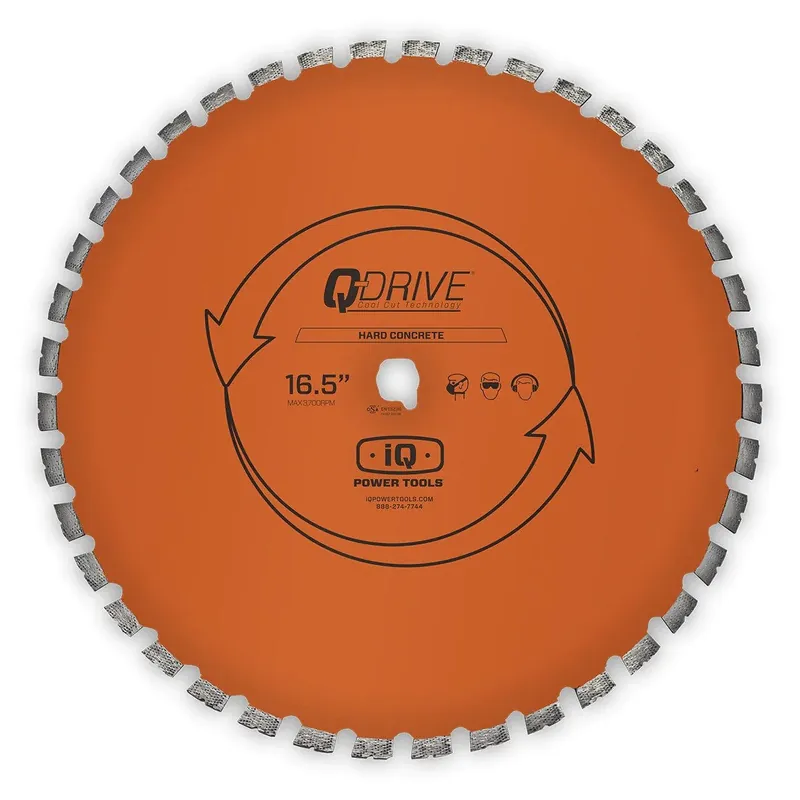 iQ Power Tools MASQX420-3-QD-HM2 Q-Drive Lame de scie diamantée 420mm Universelle