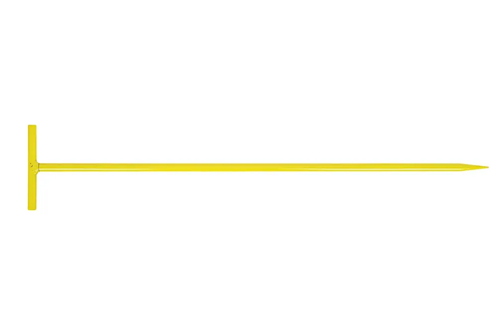 Orit WP-C-H-800-1021-000 Goupille filetée avec poignée en T 800 mm x 15 mm RAL 1021