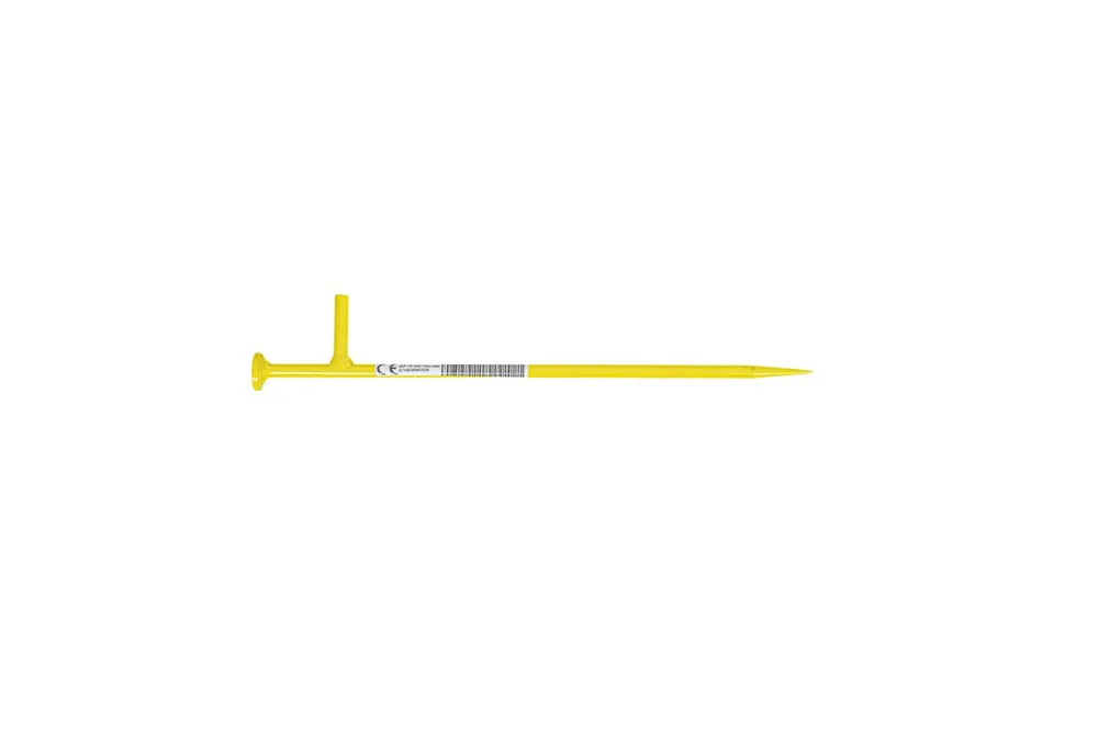 Orit WP-TE-400-1021-000 Goupille filetée avec tête en L 400 mm RAL 1021
