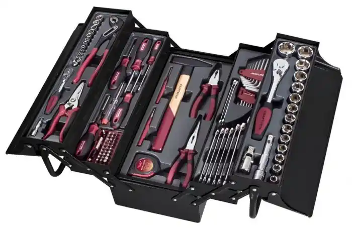 Kraftwerk 206.000.000 Mallette d‘outils remplie de 106 pièces