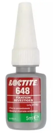 Loctite 1804409 648 Retainer Coussinet et support de roulement 5 ml