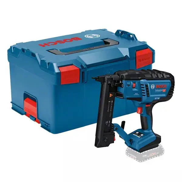 Bosch Bleu 0601482501 GTH 18V-38 M Professional Accu Stapler 10-38mm 18V excluant batteries et chargeur en L-Boxx