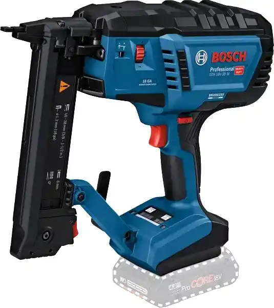 Bosch Bleu 0601482500 GTH 18V-38 M Professional Accu Stapler 10-38mm 18V excluant batteries et chargeur