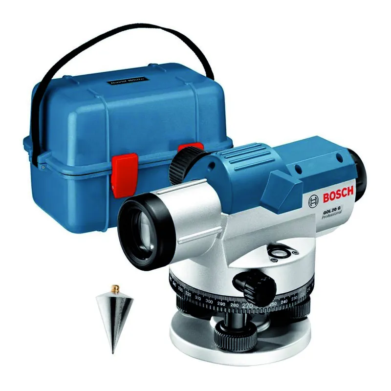 Bosch Bleu 0601068401 GOL 20 G Niveau à bulle d‘air grossissement 20x