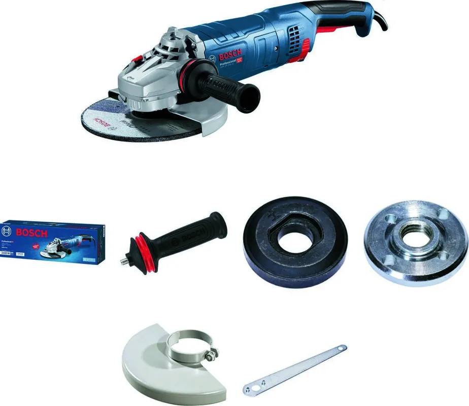 Bosch Bleu 06018C3300 GWS 24-230 JZ Meuleuse d‘angle en boîte