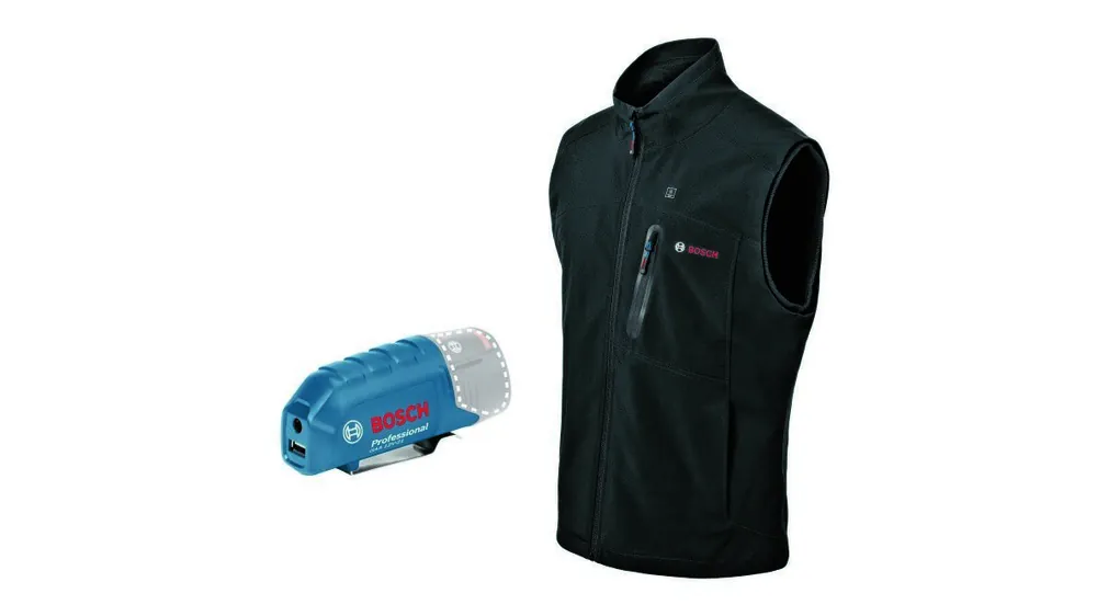 Bosch Bleu 06188000EC GHV 12+18V XA L Chauffe-corps à batterie excl. batteries et chargeur