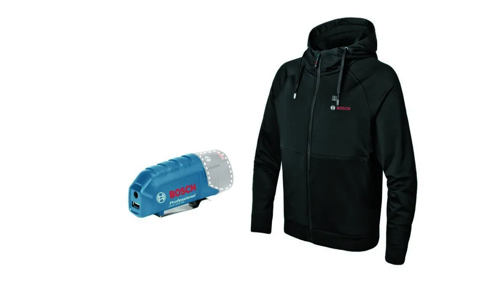 Bosch Bleu 06188000EP GHH 12+18V XA S Batterie cagoule chauffante excl. batteries et chargeur