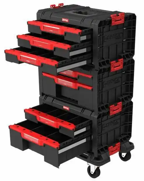 QBrick Z258117PG003 SYSTEM PRO Kit d‘atelier à tiroirs 1
