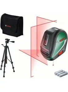 Bosch Vert 0603663905 UniversalLevel 3 Set - Laser à lignes croisées