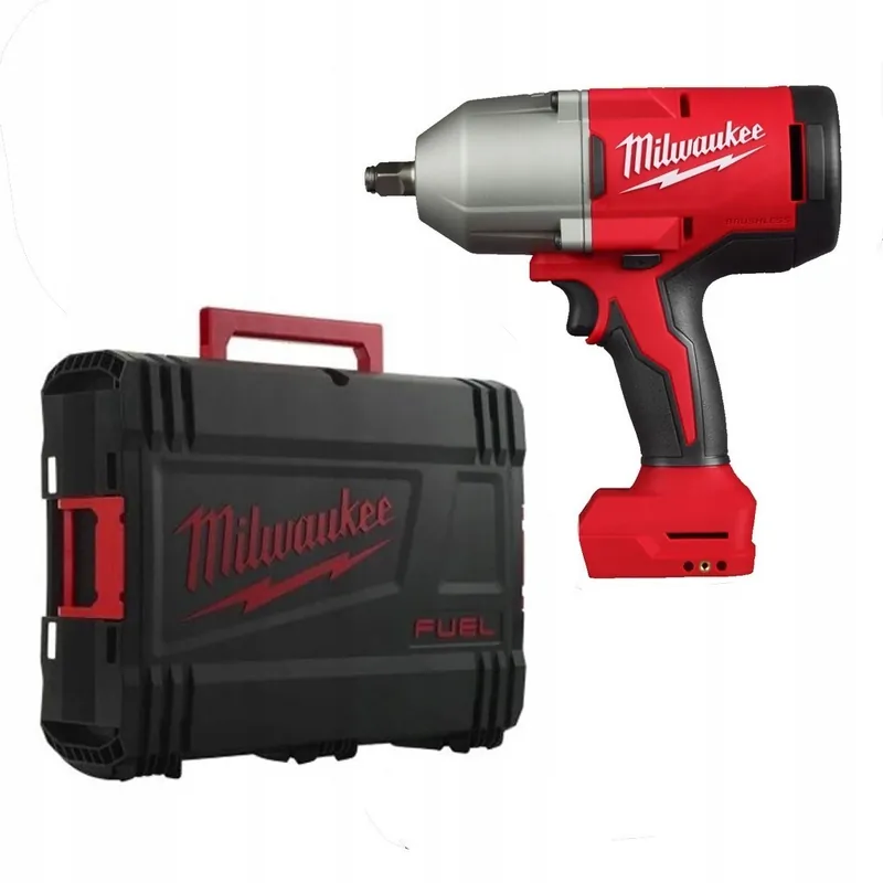 Milwaukee 4933492787 M18 BLHIWF12-0X Clé à chocs à batterie 1/2" avec anneau de friction 18V excl. batteries et chargeur en HD-Box