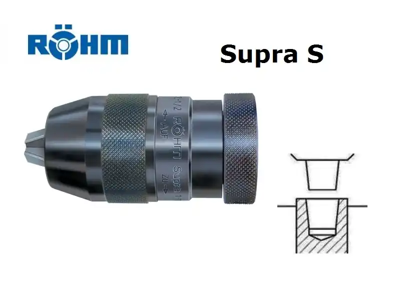 Röhm 871057 Mandrin sans clé Supra S B16 3-16mm