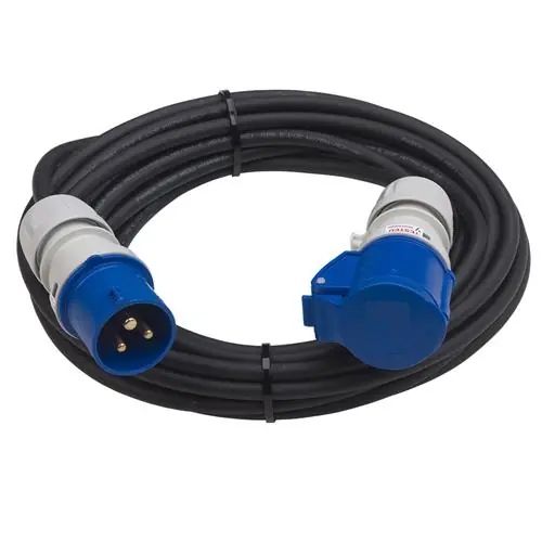 Connectra 40.815 Câble d‘extension CEE 230V - 16A - 3P - 3 G 2.5 mm² - 25m