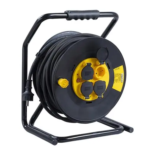 Vetec 47.425.33 Enrouleur de câble - 33m - H07RN-F - 3 G 2.5 mm²