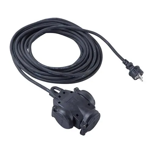 Connectra 46.521 Bornier mural 3 gang - 10m - H07RN-F - 3 G 1.5 mm²