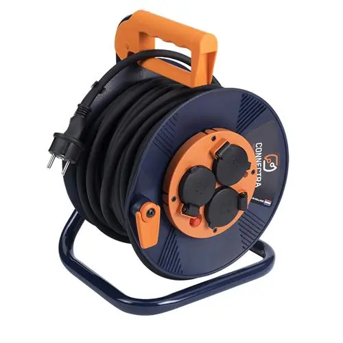 Connectra 47.544.25 Enrouleur de câble XPD-3 - 25m - H07RN-F - 3 G 1.5 mm²