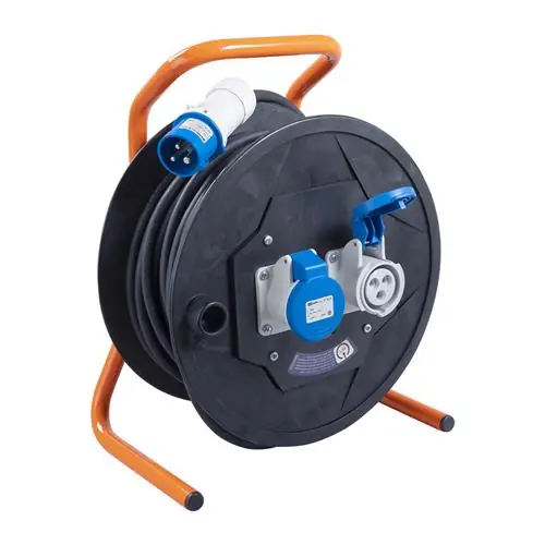Connectra 47.048.10 Enrouleur de câble KSR Pro CEE - 25m - H07RN-F - 3 G 2.5 mm²