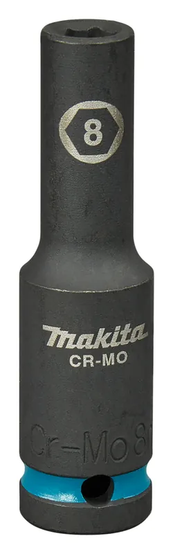 Makita Accessoires E-16405 Capuchon de force 8x82mm Impact Noir 1/2" VK
