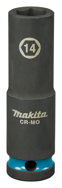 Makita Accessoires E-16455 Capuchon de force 14x82mm Impact Noir 1/2" VK