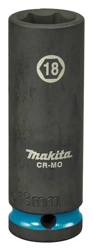 Makita Accessoires E-16483 Capuchon de force 18x82mm Impact Noir 1/2" VK