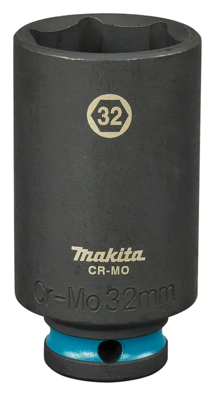 Makita Accessoires E-16558 Capuchon de force 32x82mm Impact Noir 1/2" VK