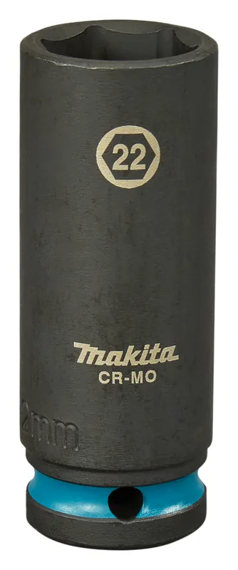 Makita Accessoires E-16514 Capuchon de force 22x82mm Impact Noir 1/2" VK