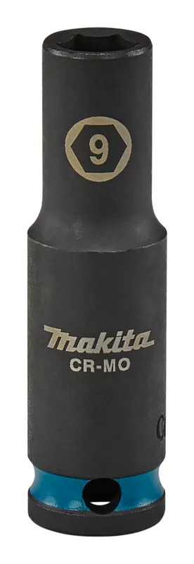 Makita Accessoires E-16265 Force cap 9x82mm Impact Noir 3/8" VK