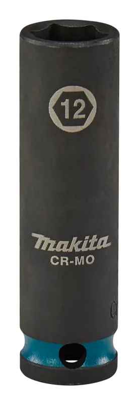 Makita Accessoires E-16293 Capuchon de force 12x82mm Impact Noir 3/8" VK