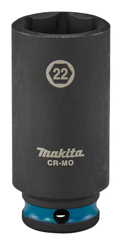 Makita Accessoires E-16396 Capuchon de force 22x82mm Impact Noir 3/8" VK