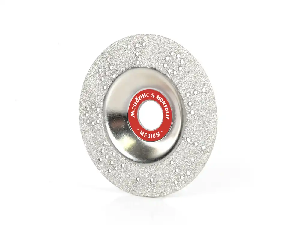Montolit MONTSTL125GG Disque 2 en 1 pour le ponçage et le polissage 125 mm