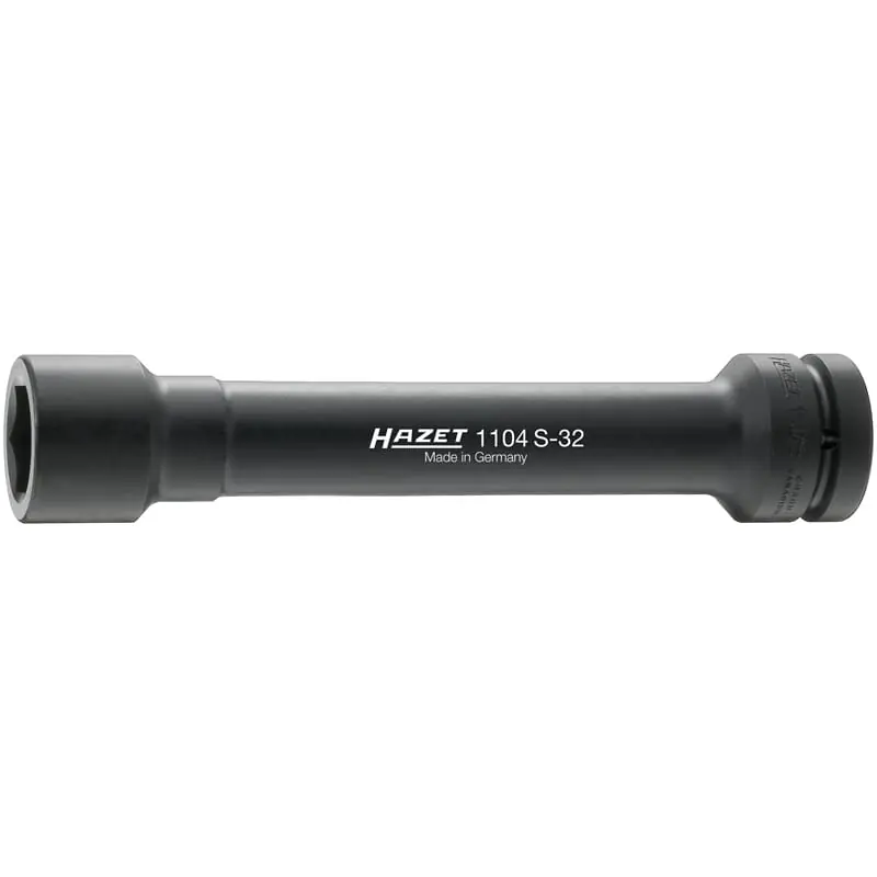 Hazet 1104 S-32 Capuchon d‘alimentation extra long 1" hexagonal 32 mm