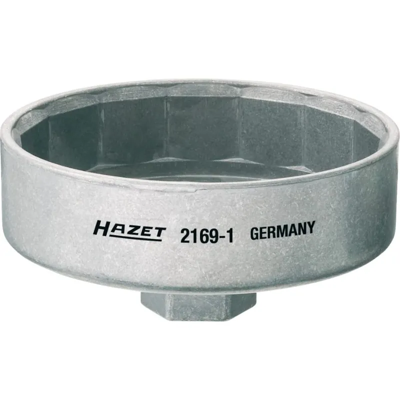 Hazet 2169-1 Clé pour filtre à huile 1/2 SW92