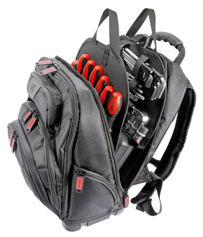 Sonic 708401 Sac à dos avec assortiment de 84 pièces