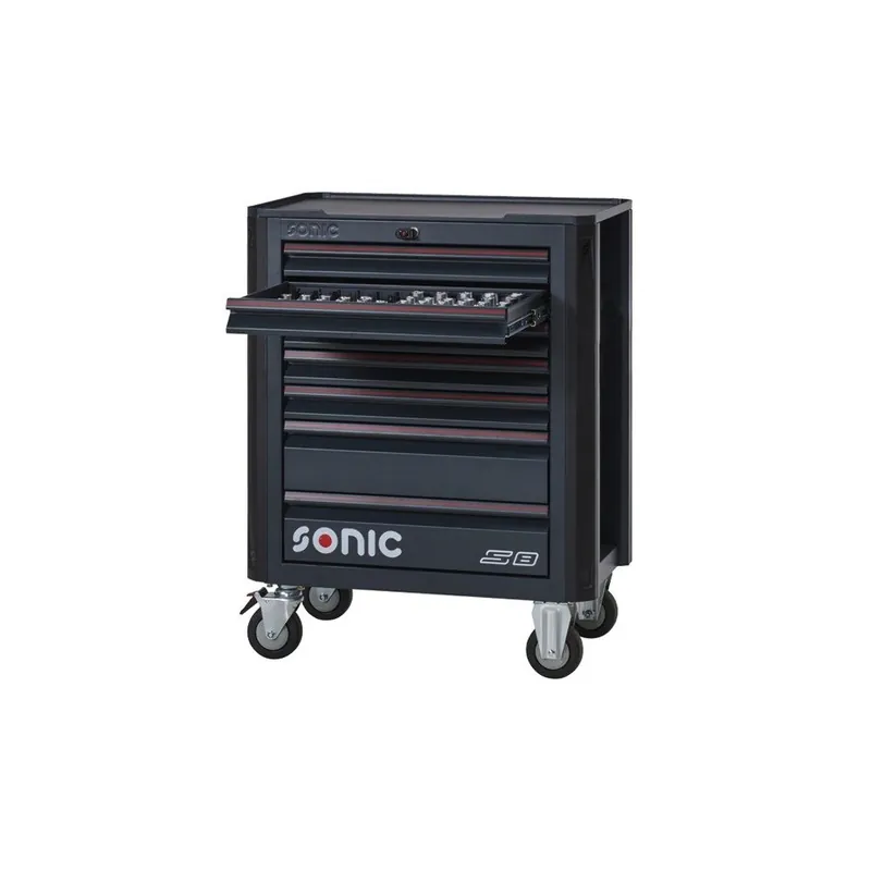 Sonic 722376 Chariot à outils rempli NEXT S8 223 pièces