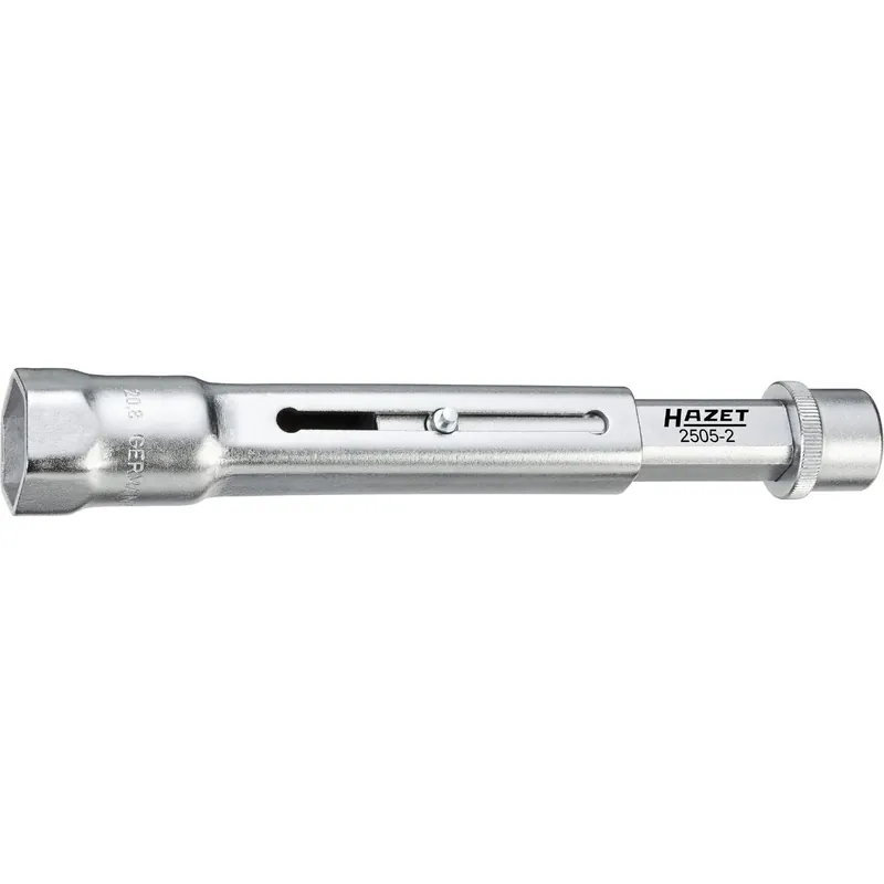 Hazet 2505-2 3/8 pouce (10 mm) carré creux Clé à bougie ∙ Profil hexagonal extérieur ∙ 20.8 mm ∙ 13/16″