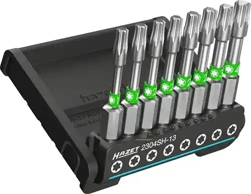 Hazet 2304SH-13 SmartHolder Bit Set 8-piece 1/4" Torx T10 - T40