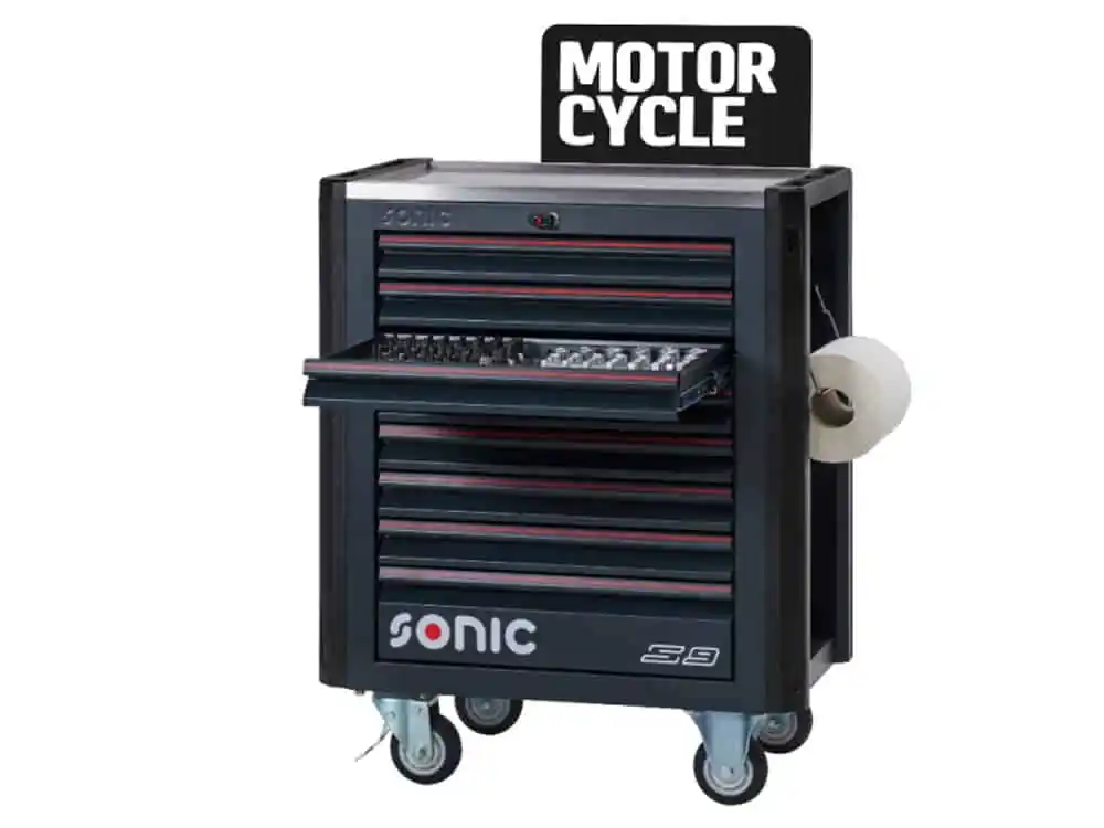 Sonic 734977 Chariot à outils rempli NEXT S9 349 pièces