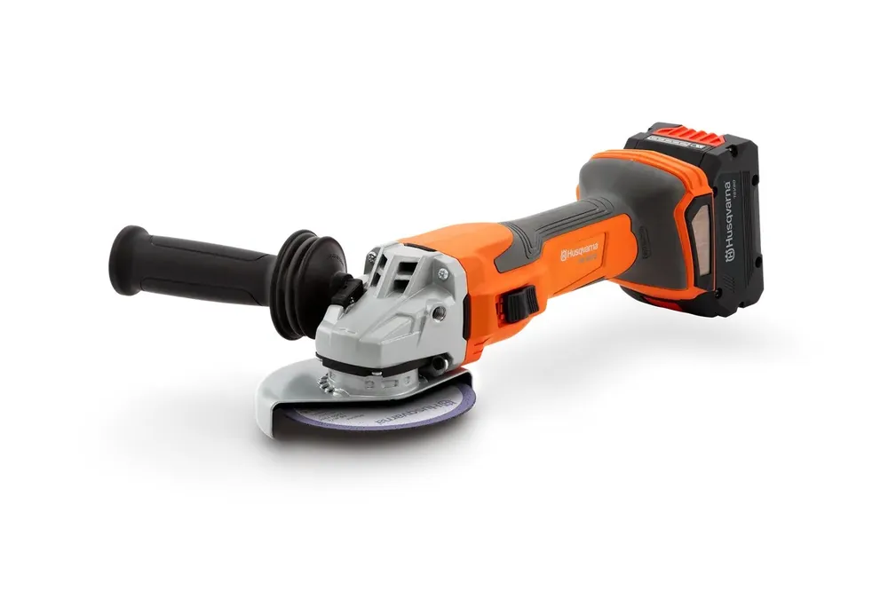 Husqvarna 970596301 HG 125 B Accu Meuleuse d‘angle 18V 8.0Ah Li-ion