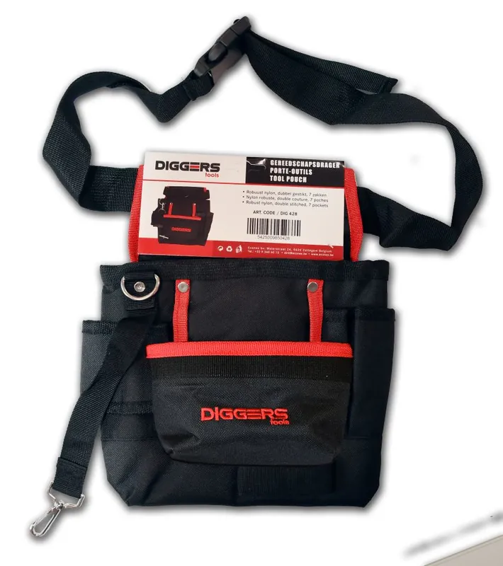 DIGGERS DIG428 Porte-outils 7 sacs