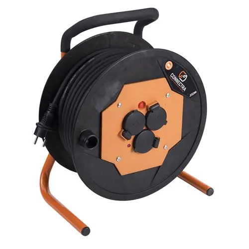 Connectra 47.576.10 Enrouleur de câble KSR-Pro - 25m - H07RN-F - 3 G 2.5 mm²