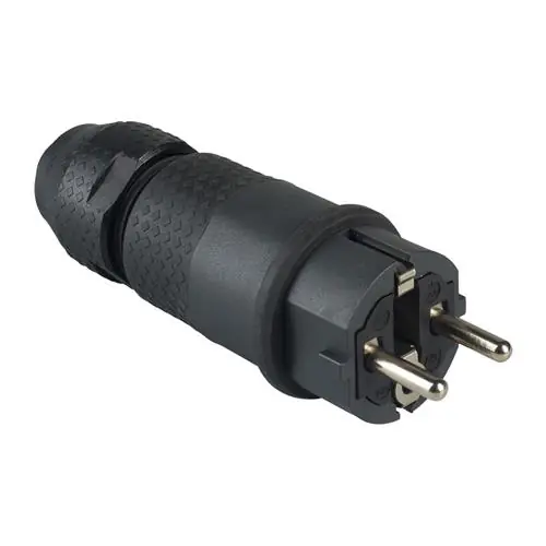 ABL 46.250 Fiche plastique/caoutchouc - 10/16A - IP44 - RA + PA