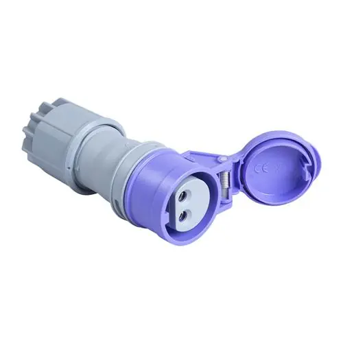 PCE 42.105 Fiche de couplage CEE 16A - 24V - 2P - IP44 - violet